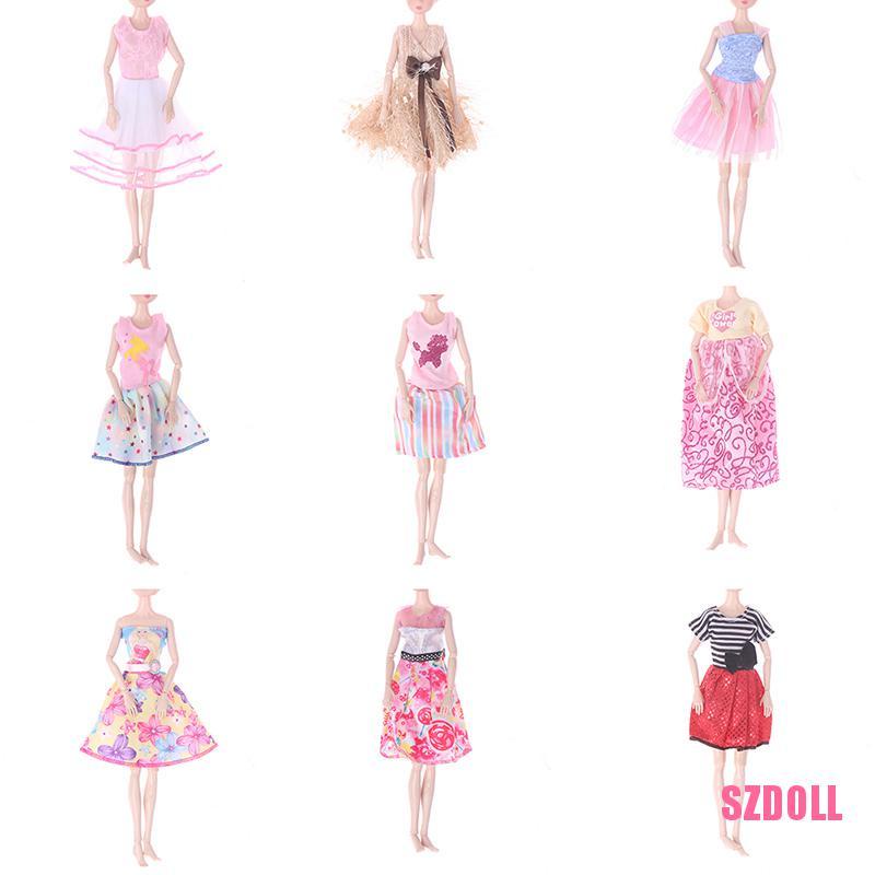 Đầm Thời Trang Cho Búp Bê Ts1Szdoll 30cm