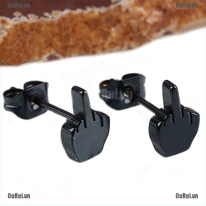 Bộ 2 Bông Tai Bằng Thép Không Gỉ Phong Cách Cho Nam Và Nữ