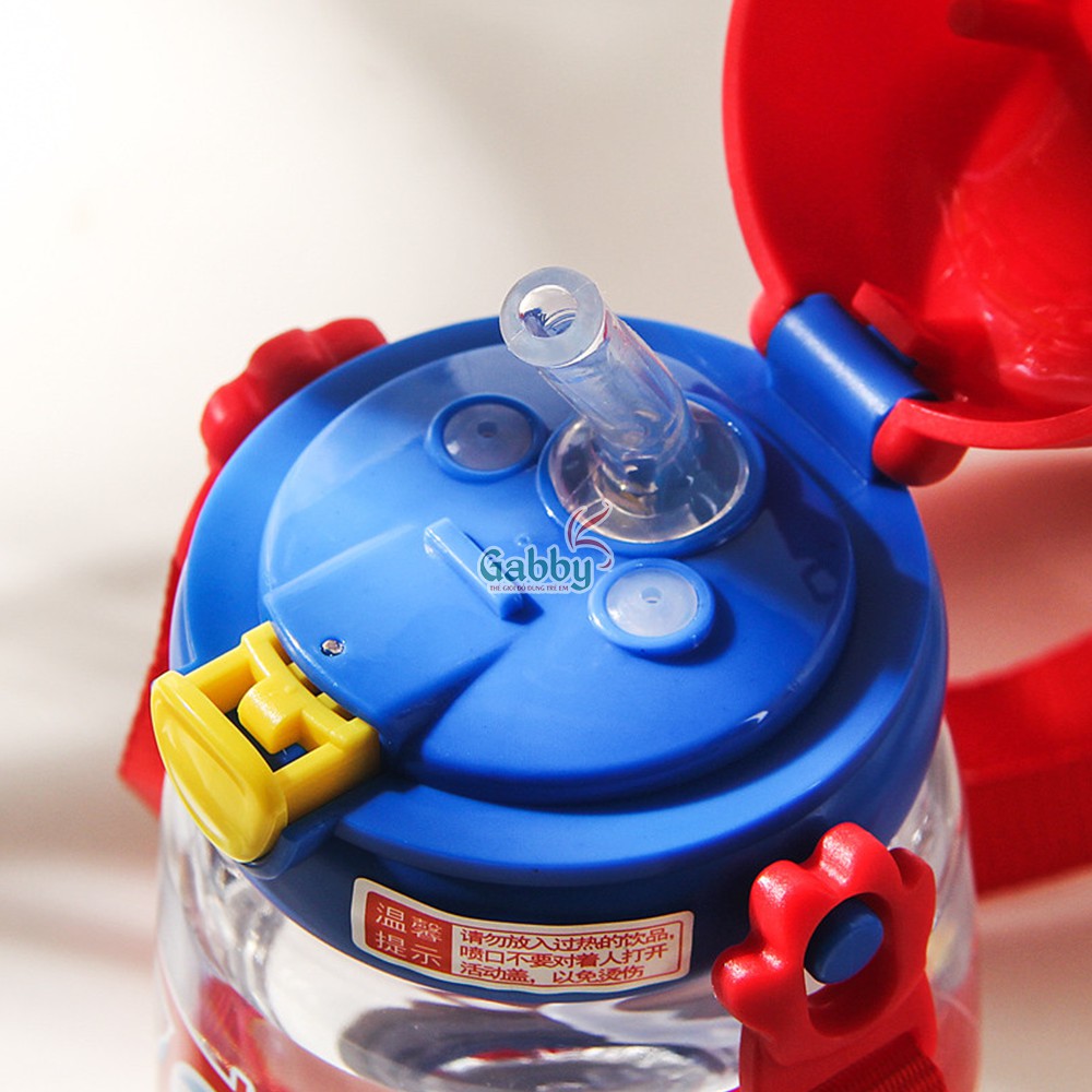 BÌNH NƯỚC 350ML (Hình Captain/ Spiderman/ Mickey/ Minnie/ Sofia/ Super Wings) | BigBuy360 - bigbuy360.vn