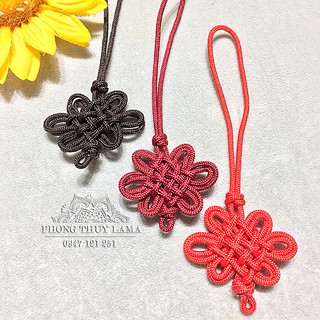 Dây treo Ngọc nút thắt đồng tâm các mầu