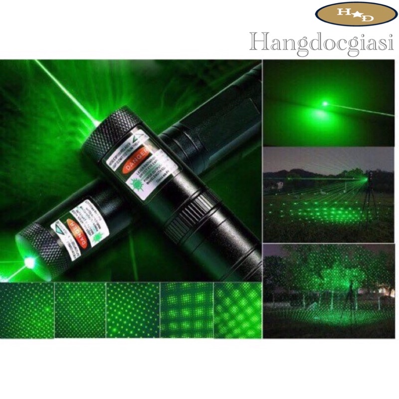 Đèn laze 303 [ Kèm pin sạc full hộp]