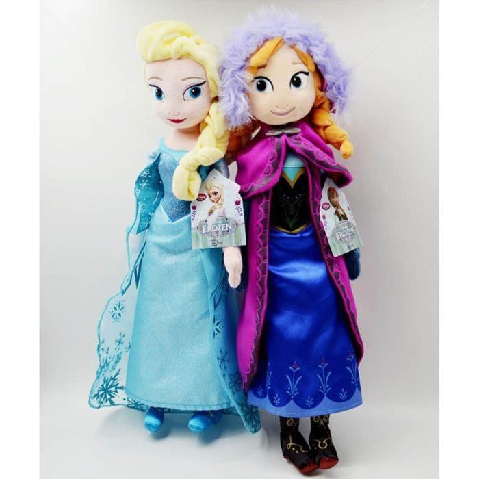 Búp Bê Nhồi Bông Hình Công Chúa Anna Trong Phim Hoạt Hình Frozen 40cm & 50cm