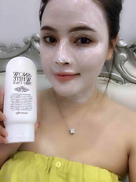 Kem tắm trắng Snow White Milky Pack