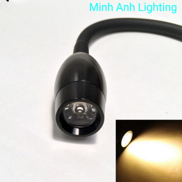 Đèn LED 3W Đèn Rọi Tranh Gắn Tường Đọc Sách Có Điều Chỉnh Dimmer Sáng Tối