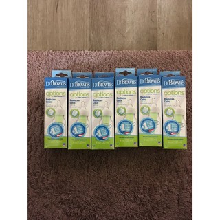 Bình sữa Dr Brown Options cổ hẹp 60ml, 120ml, 250ml