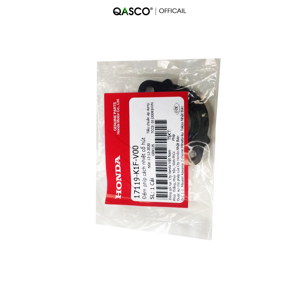 Đệm phíp cách nhiệt cổ hút HONDA Air Blade 125  QA(17119K1FV00)