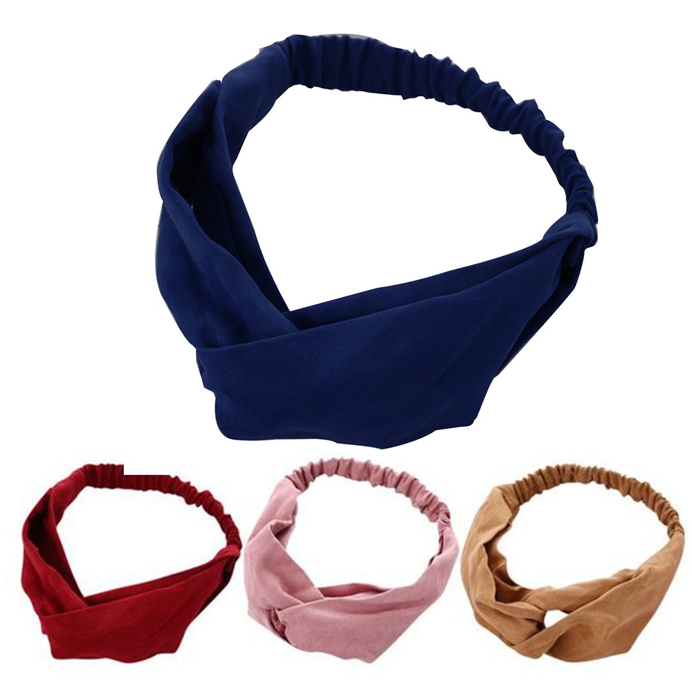 Băng Đô Thắt Nút Kiểu Dáng Cổ Điển Cho Nữ