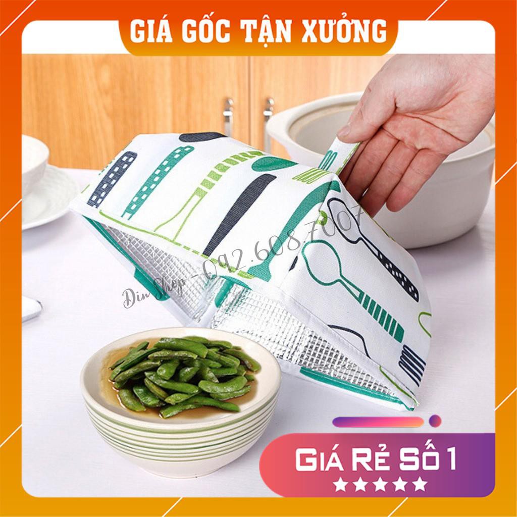 Lồng bàn vải GIÁ HỦY DIỆT Lồng Bàn Gấp Gọn Chất Liệu Vải Cao Cấp Giữ Nhiệt Đậy Thức Ăn Vệ Sinh Sạch Sẽ