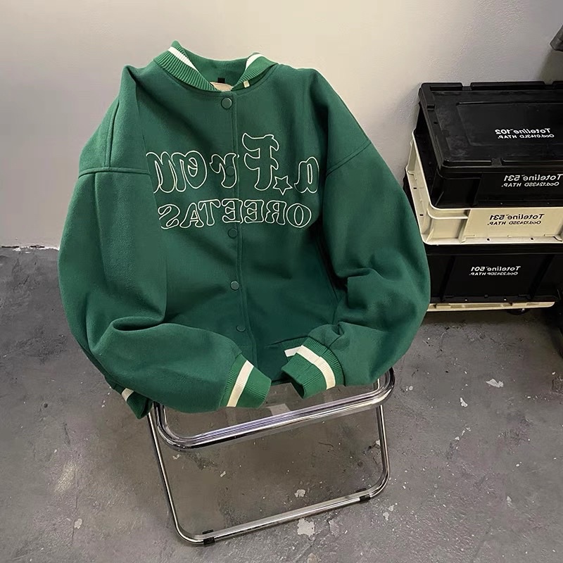 ÁO KHOÁC BÓNG CHÀY UNISEX HÌNH THÊU