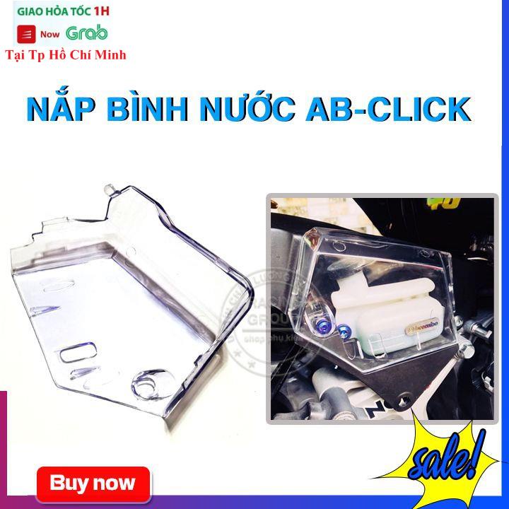 Nắp Che Bình Nước Trong Suốt Cho Xe Máy Ab - Click