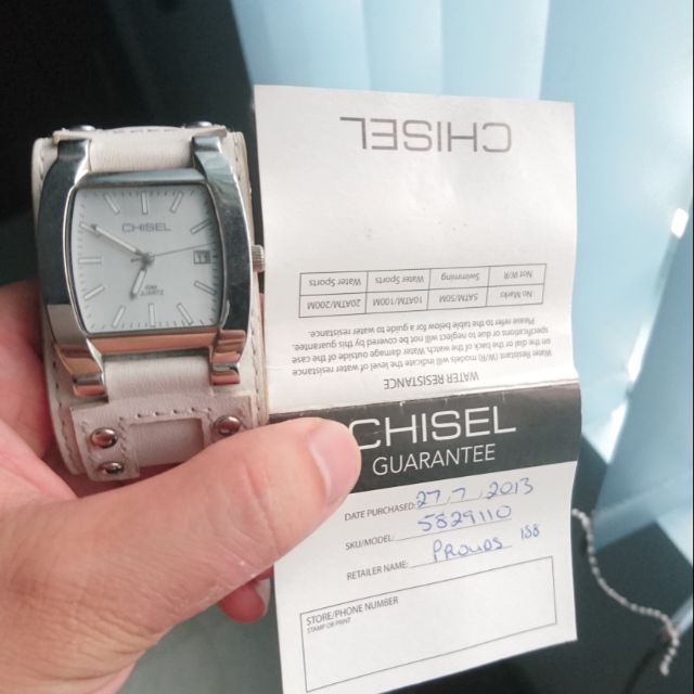 Đồng hồ Chisel unisex Dây Da thời trang ( Hàng xách tay Úc)