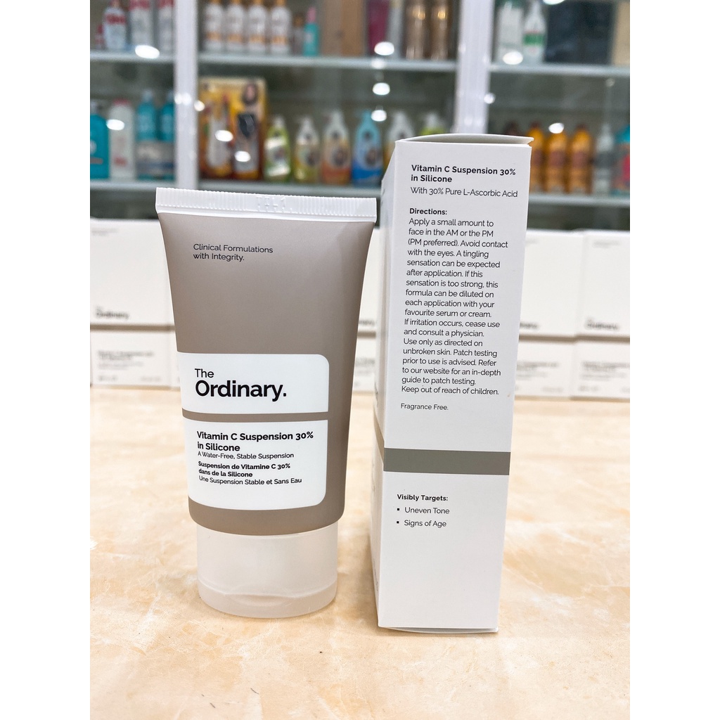 Kem Dưỡng Sáng Da The Ordinary Vitamin C Suspension 30% In Silicone Canada 30ml