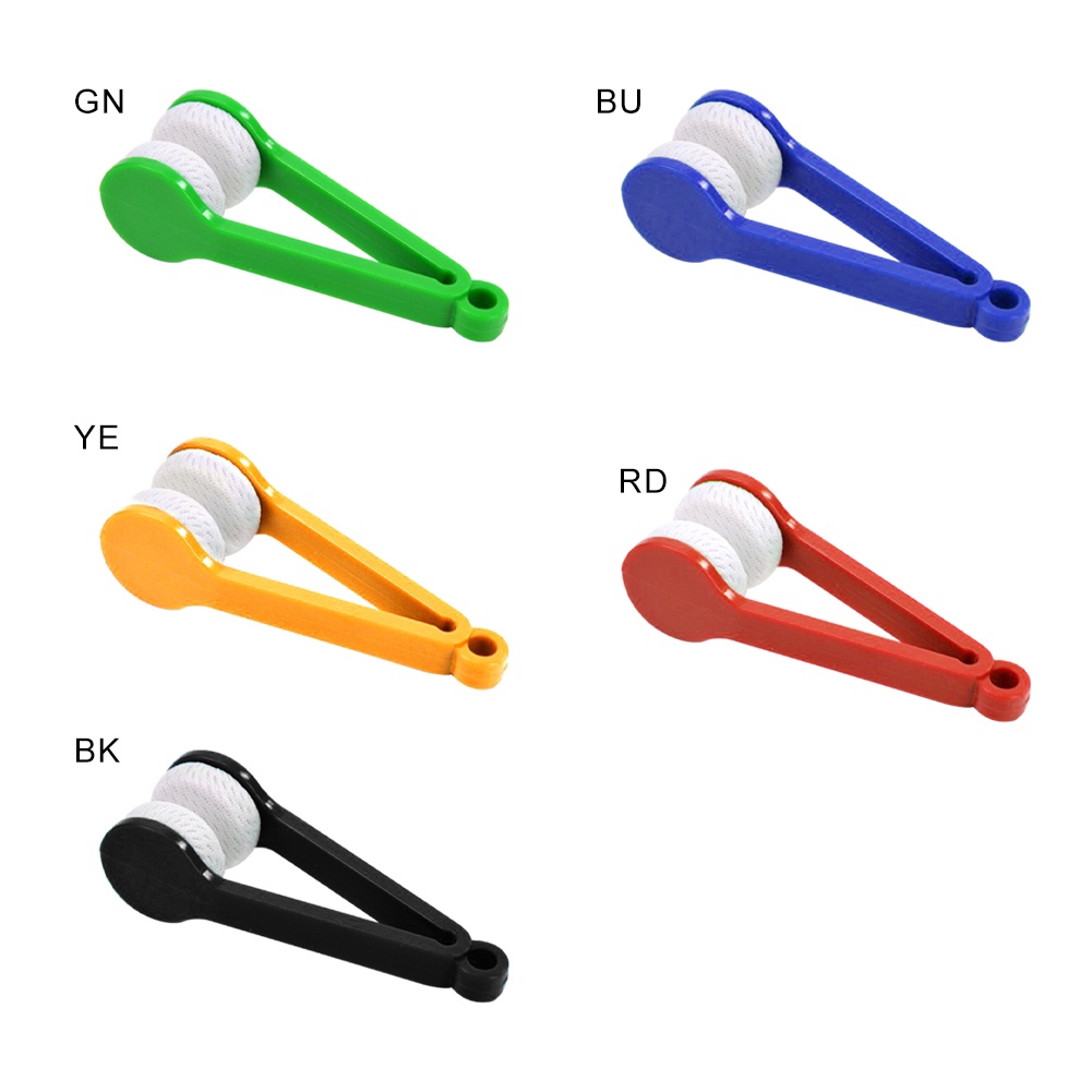 1 Dụng Cụ Vệ Sinh Mắt Kính Hai Mặt Bằng Sợi Microfiber