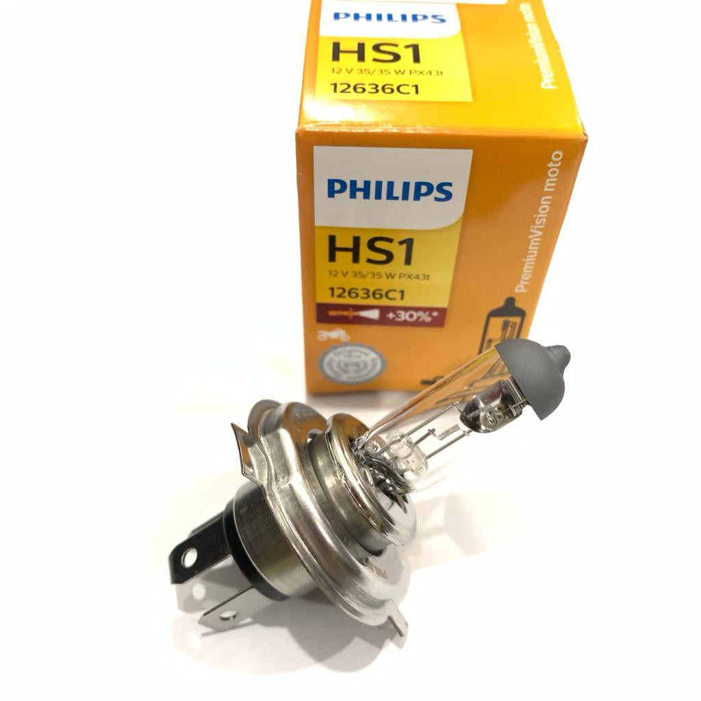 Đèn Pha Hs1 Halogen Philips 35 Watt Premiumvision 12636c1