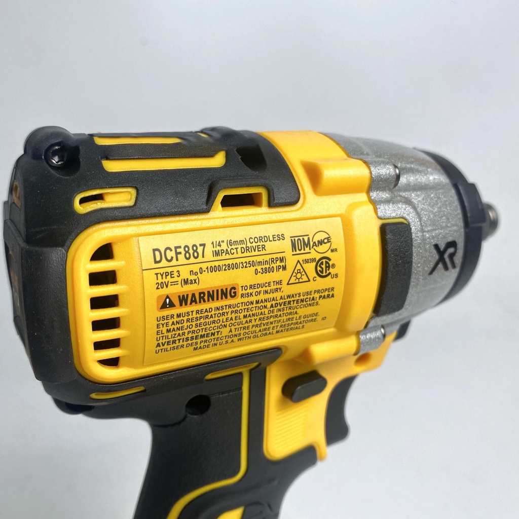 Máy siết bu lông dùng pin 20V Max DeWalt DCF887 Không Chổi Than Hàng Cao Cấp