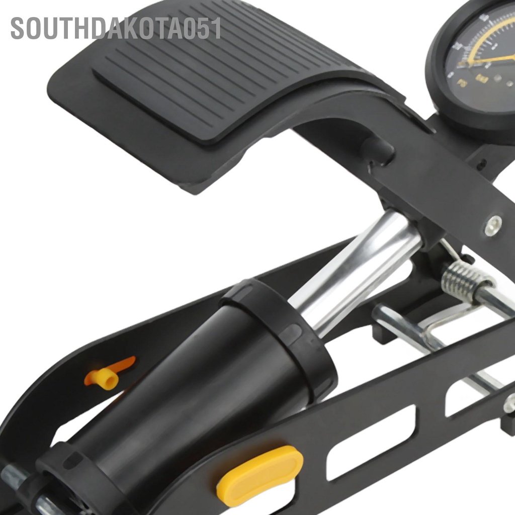 Southdakota051 Bơm xe đạp Thiết kế bàn áp suất cao Di động chống ăn mòn Xe máy khí cho leo núi