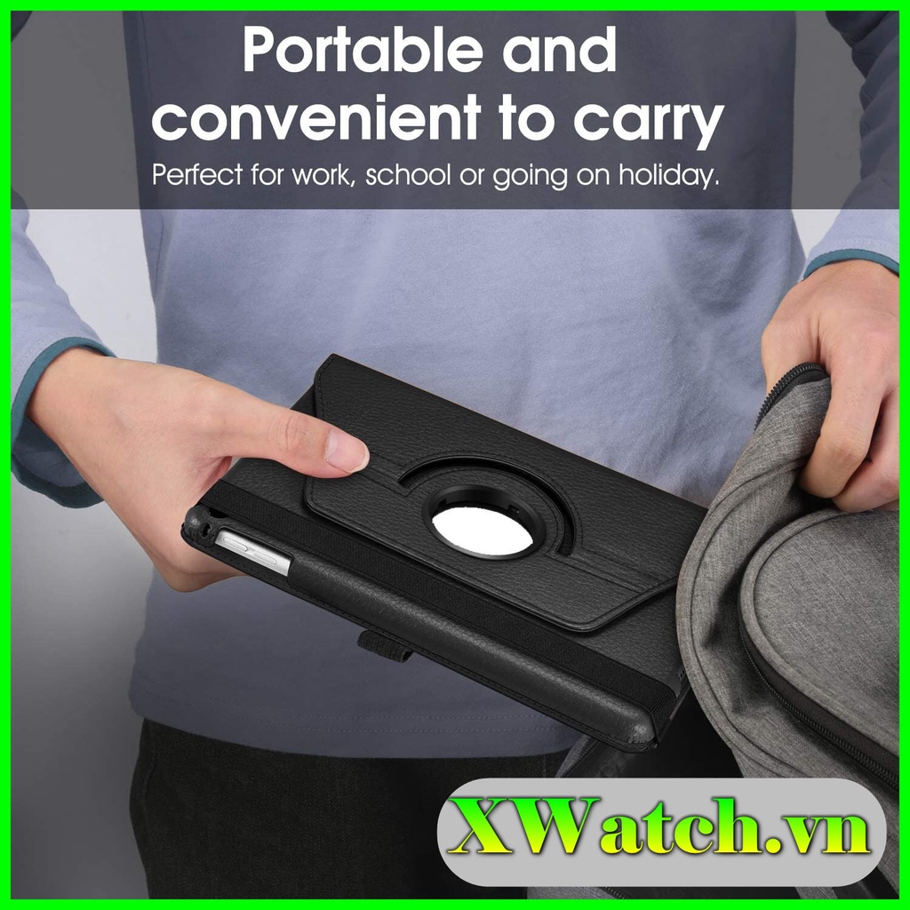 Tặng bút cảm ứng _ Bao da / Ốp lưng xoay thông minh Lenovo Tab M10 Plus Tb X606X - X606F