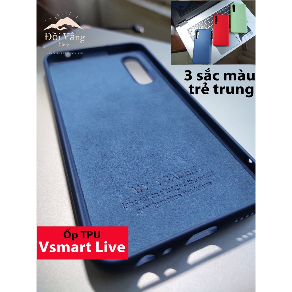 Ốp TPU dẻo trẻ trung cho Vsmart Live Joy 4 Live 4 Aris Pro loại tốt dày dặn