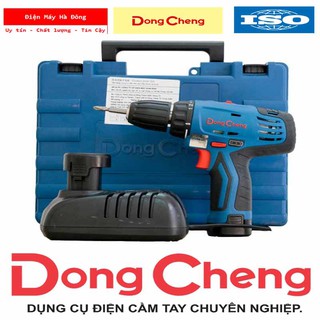 Máy bắt vít, máy khoan pin, dongcheng, dcjz10-10, pin 12v - gọn nhẹ, tiện dụng