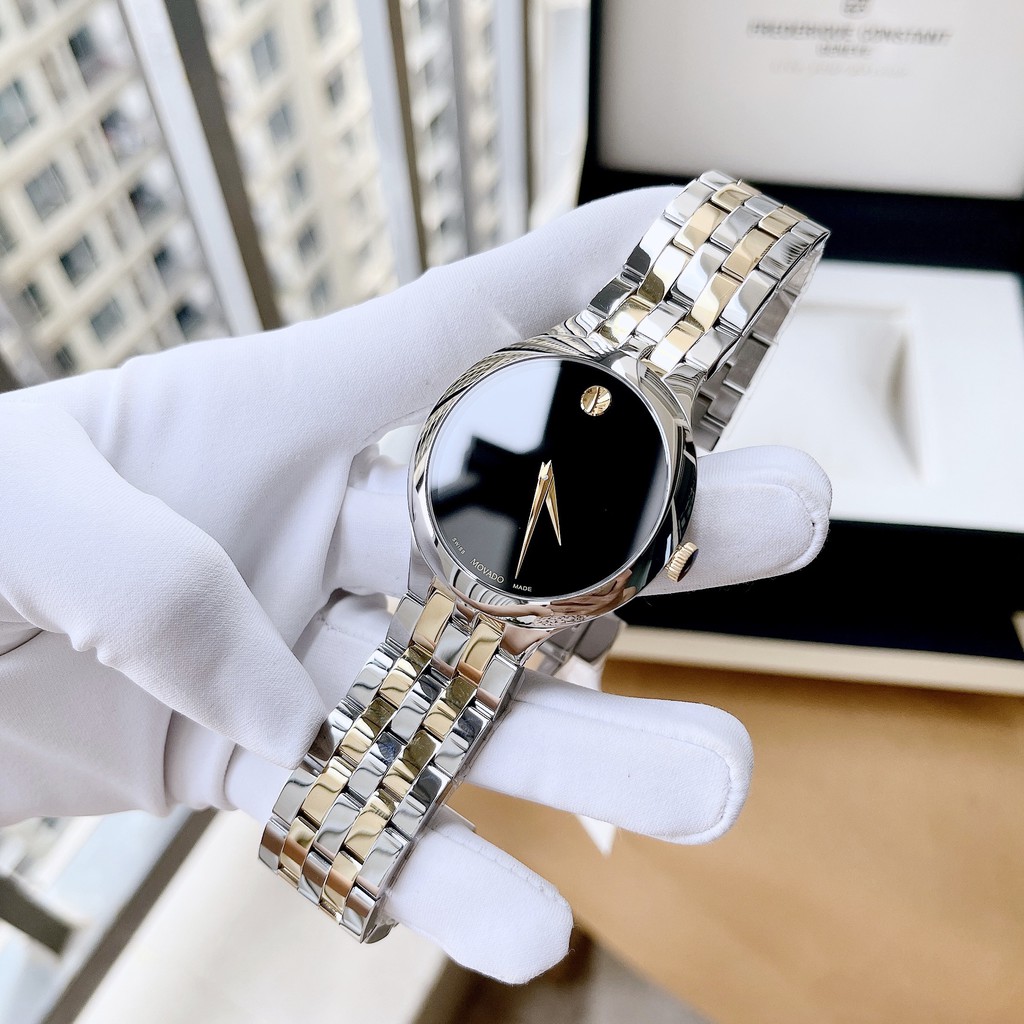 Đồng Hồ Nữ Movado Veturi demi gold 0607419