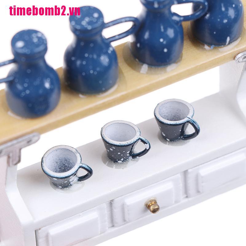 (Hàng Mới Về) Kệ Treo Tường Mini Cho Nhà Búp Bê Tỉ Lệ 1: 12