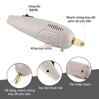 BỘ MÁY KHOAN MÀI CẮT MINI P500-1