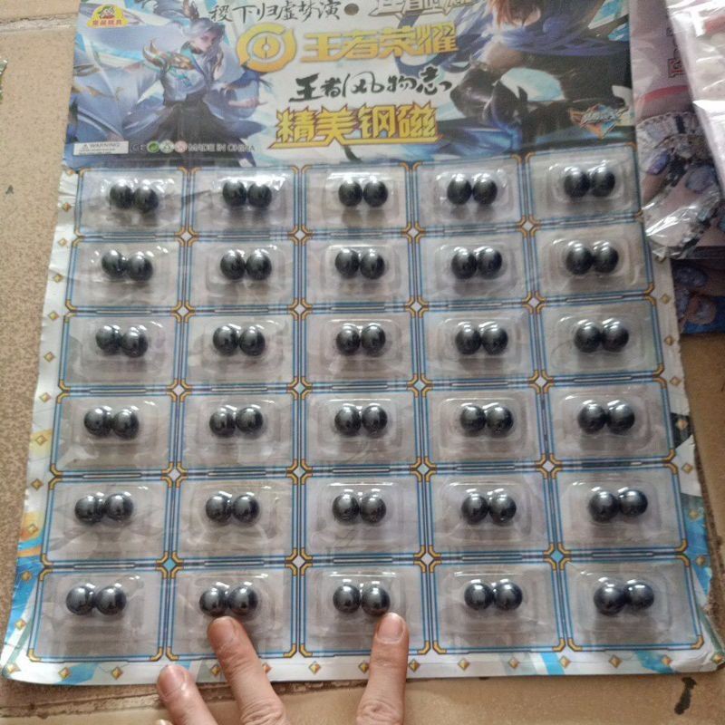 Sỉ vỉ 30 đôi nam châm như hình