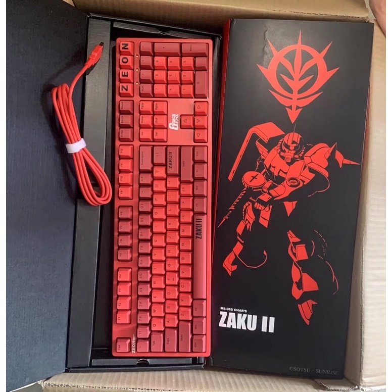 Bàn phím cơ không dây IKBC phiên bản Zaku Zeon Gundam cherry switch của Đức chính hãng