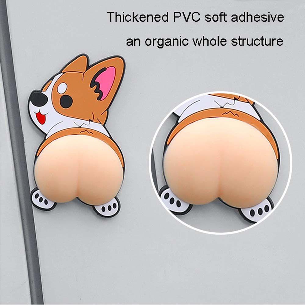 Miếng Dán 3D Chống Trầy Xước Họa Tiết Hoạt Hình Trang Trí Xe Hơi VANES1