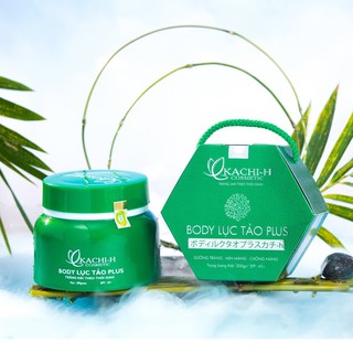 Kem Body Lục Tảo Plus, Dưỡng trắng da toàn thân sau 7 ngày, Chính hãng Kachi-H