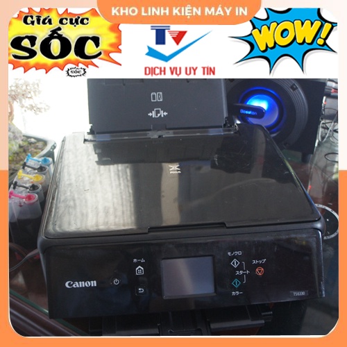 Máy in màu cũ canon TS 5030 6120 6030 đa năng có in wifi photocopy scan hàng đẹp bền có BH kholinhkienmayin SP002366
