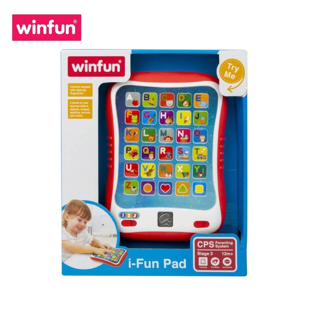 Đồ chơi Ipad nhiều chế độ học tập thông minh cho bé - Winfun