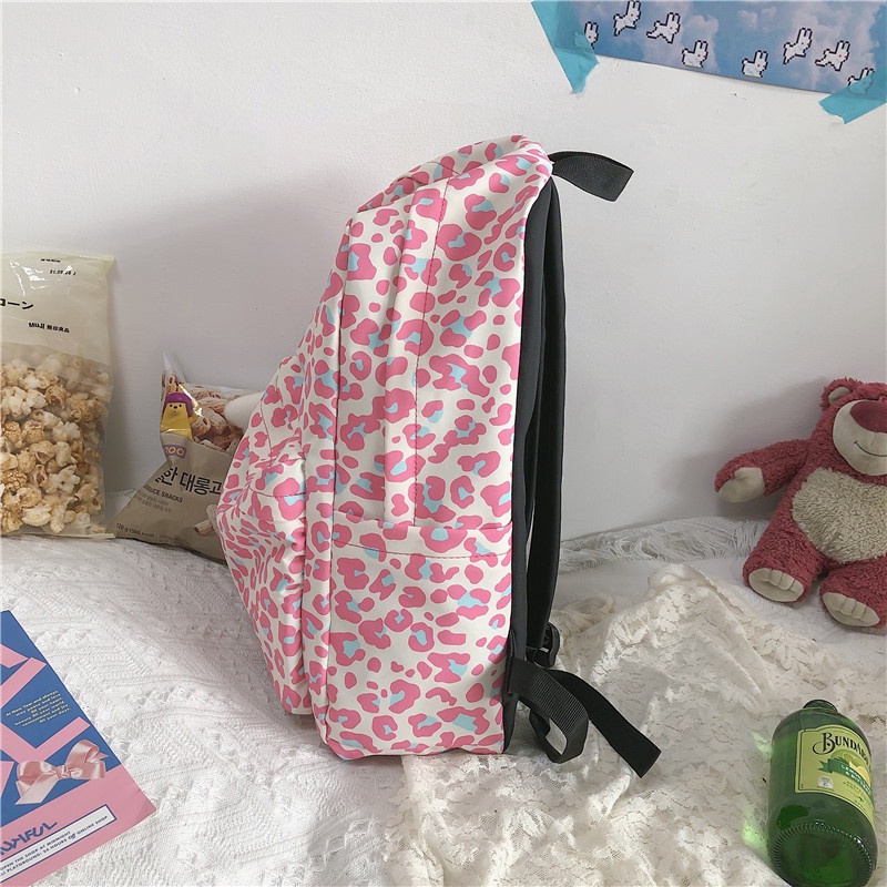 Balo đi học PRETTYZYS 2021 kích thước 14 inch phong cách hàn quốc dành cho nữ sinh