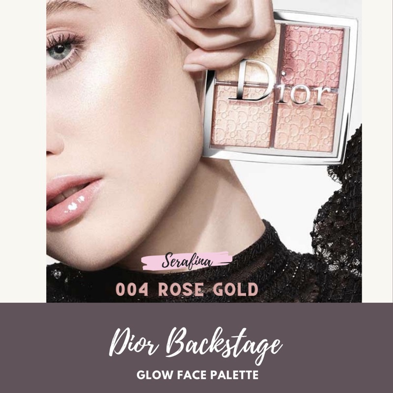 💠 Phấn Highlight và Má hồng 4 ô Dior Back Stage Glow Face Palette HighLight & Blush 10g Full box | BigBuy360 - bigbuy360.vn
