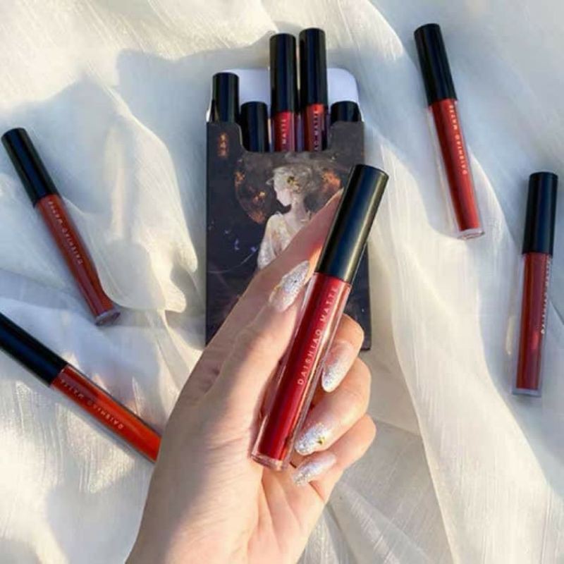 Set 5 Son Kem Lì Mềm Mịn DAISHIAO MATTE KING DC Mĩ Phẩm Nội Địa Trung Có Thiết Kế Độc Lạ Hot | BigBuy360 - bigbuy360.vn