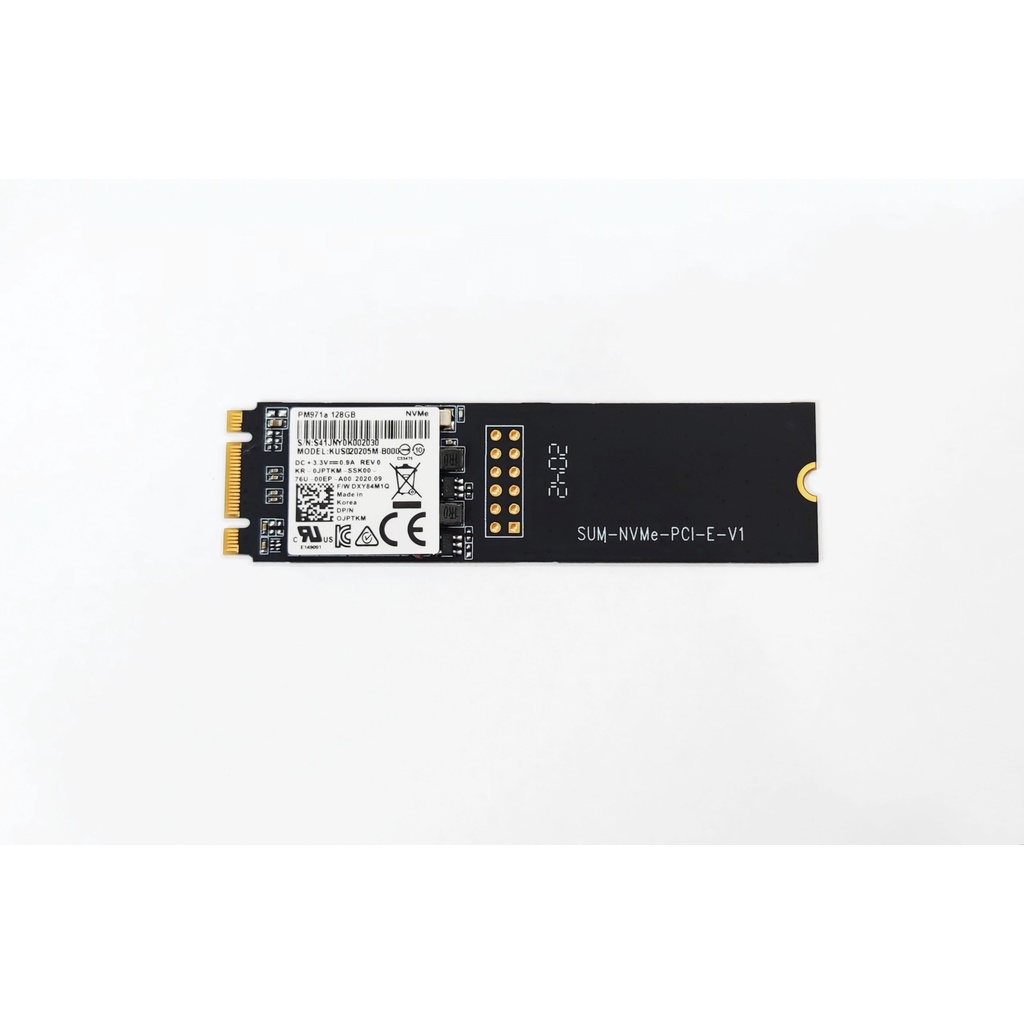 [Mã SKAMA06 giảm 8% đơn 250k]SSD Samsung PM971A 128GB M2 2280 PCIe NVMe - Chính Hãng Samsung - Bảo Hành 3 năm (1 đổi 1)