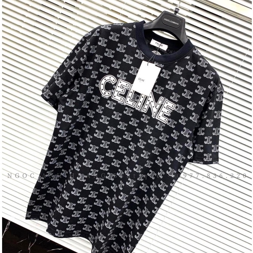 Áo Phông Nam Nữ , Áo Thun Unisex In Họa Tiết CE.LINE Chất Su Mát Thoáng Khí Oversize