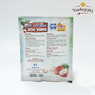 Bột cốt dừa làm chè 50gr Vaobep365