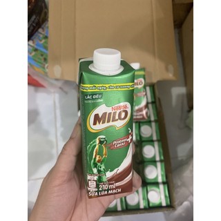 Hộp sữa milo nắp vặn 210ml