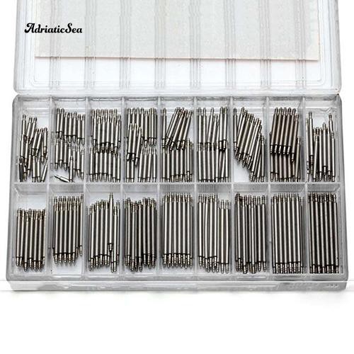 Bộ 360 chốt gắn dây đồng hồ bằng thép không gỉ 8mm - 25mm
