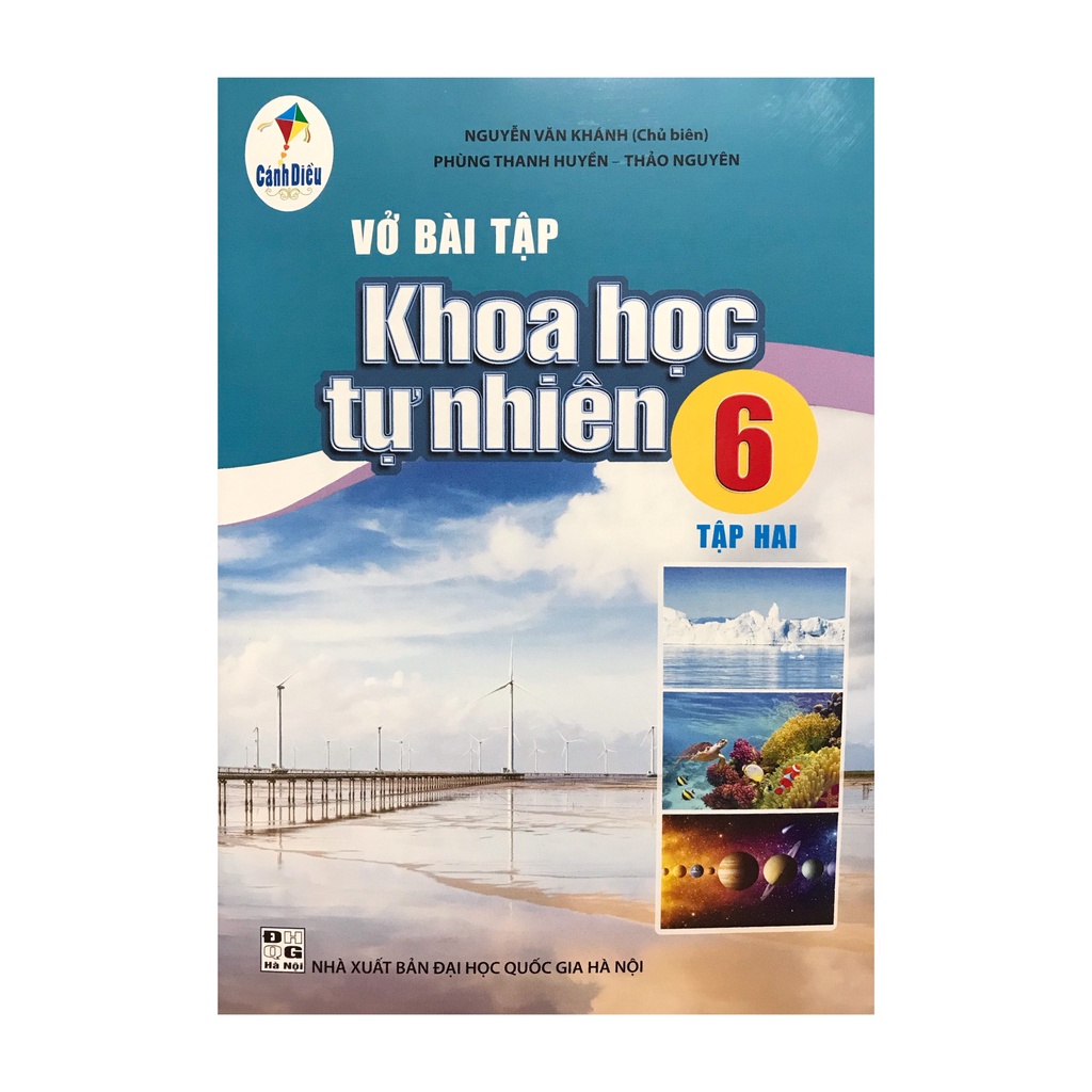 Sách Vở bài tập khoa học tự nhiên 6 tập 2