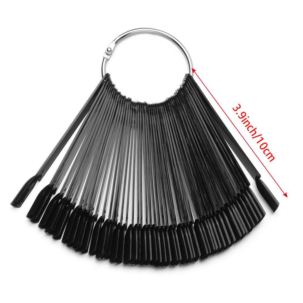 LAYOR1 Set 50 Thẻ Màu Sơn Móng Tay DIY Thời Trang