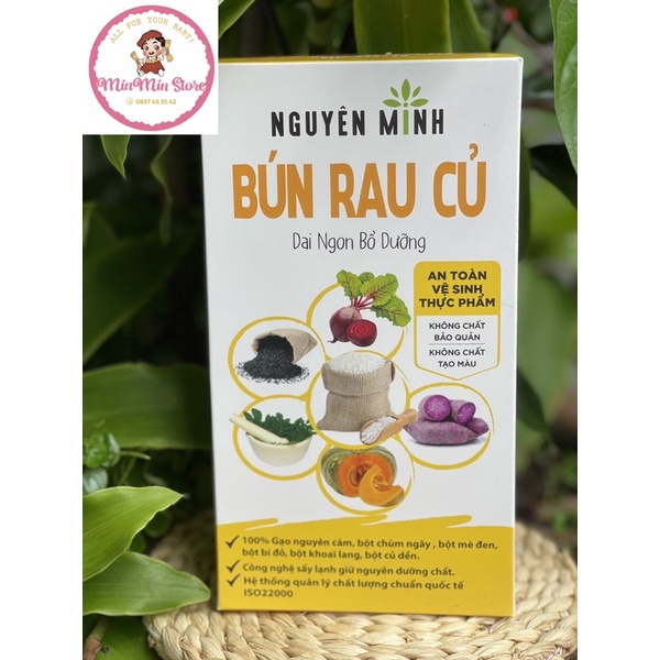 BÚN RAU CỦ 5 VỊ NGUYÊN MINH 300G