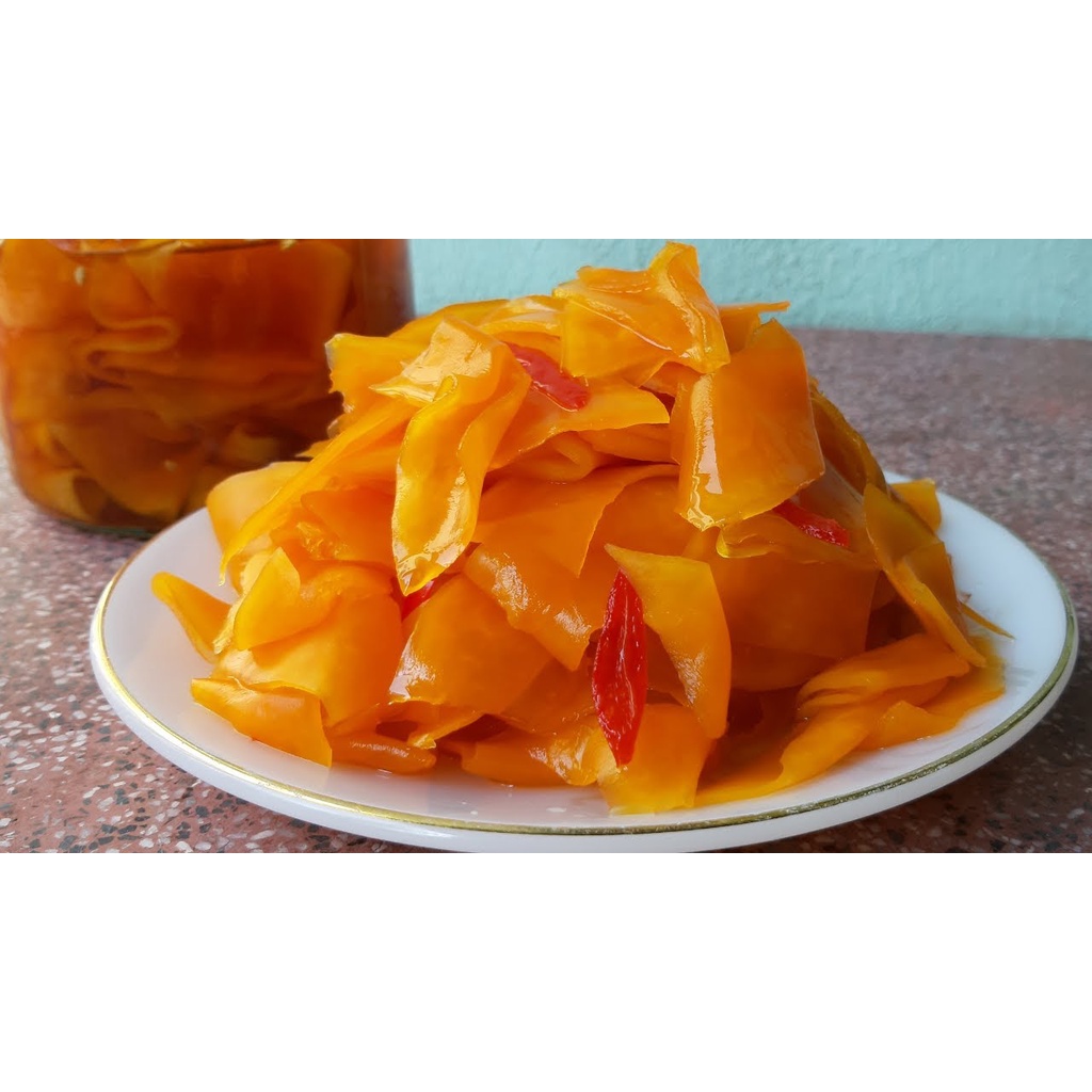 Dưa mắm - đu đủ miếng trộn sẳn Châu Đốc An Gang 500g