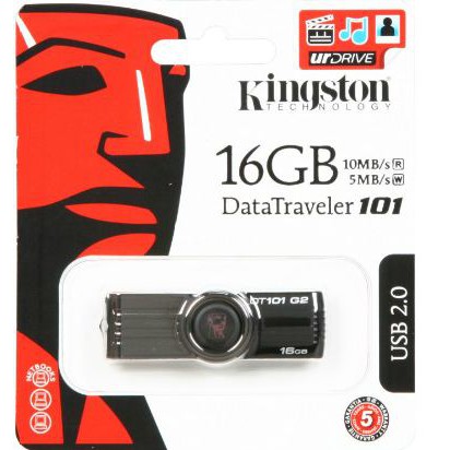 USB Kingston DT101 4GB/8GB/16GB/32GB (BH 12 THÁNG)