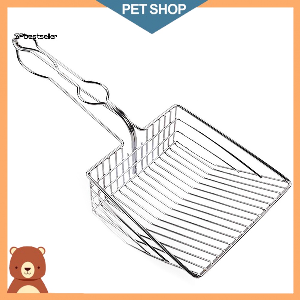 Xẻng Xúc Cát/Cát Vệ Sinh Bằng Thép Không Gỉ Cho Mèo