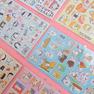 sticker hình dán cute