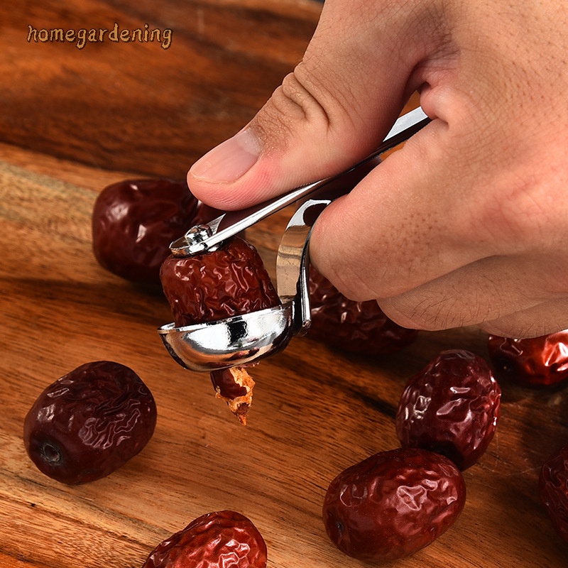 Dụng cụ tách lõi cherry cầm tay bằng thép không gỉ tiện dụng