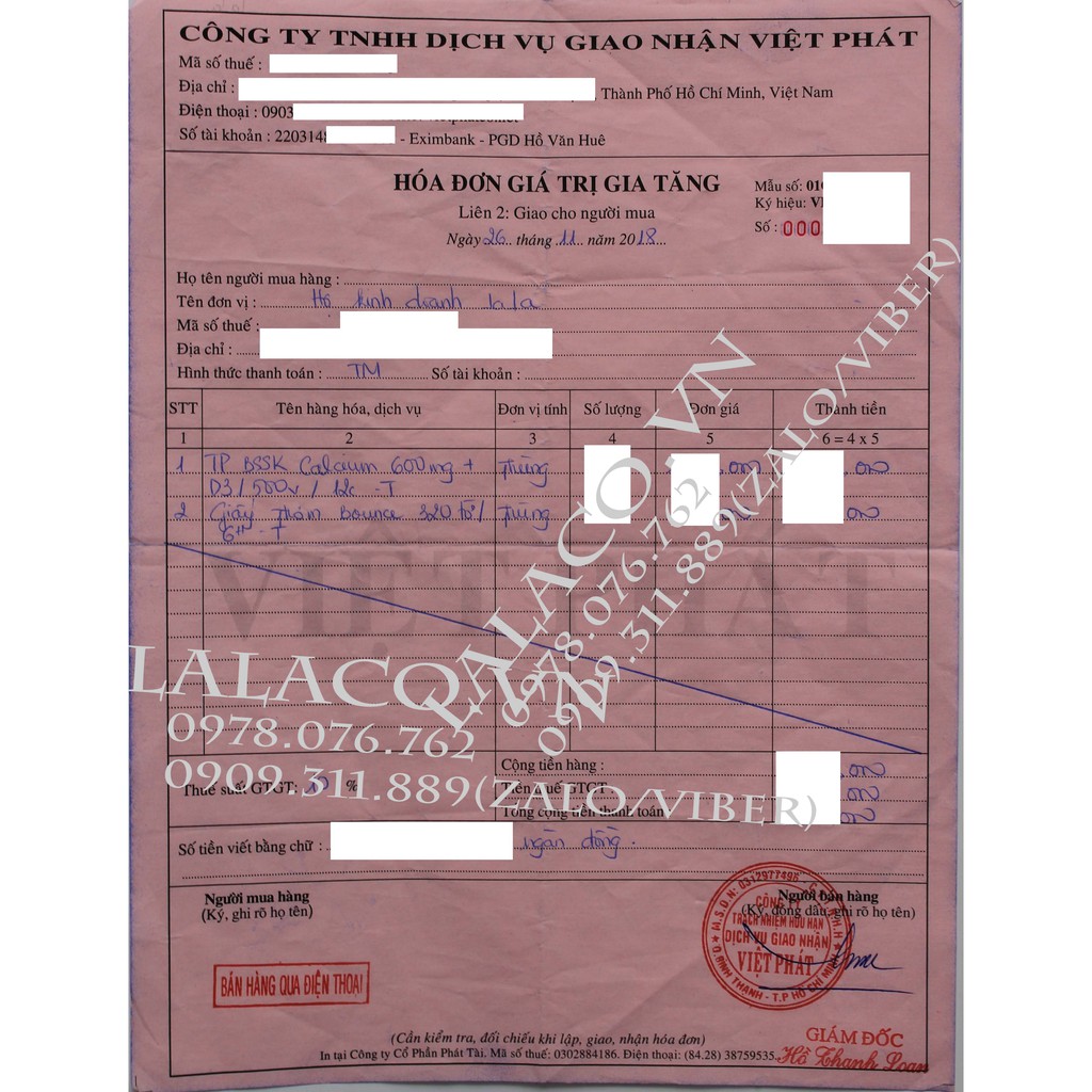 Viên uống Canxi Kirkland Calcium 600mg + D3 500 viên Xuất xứ Mỹ