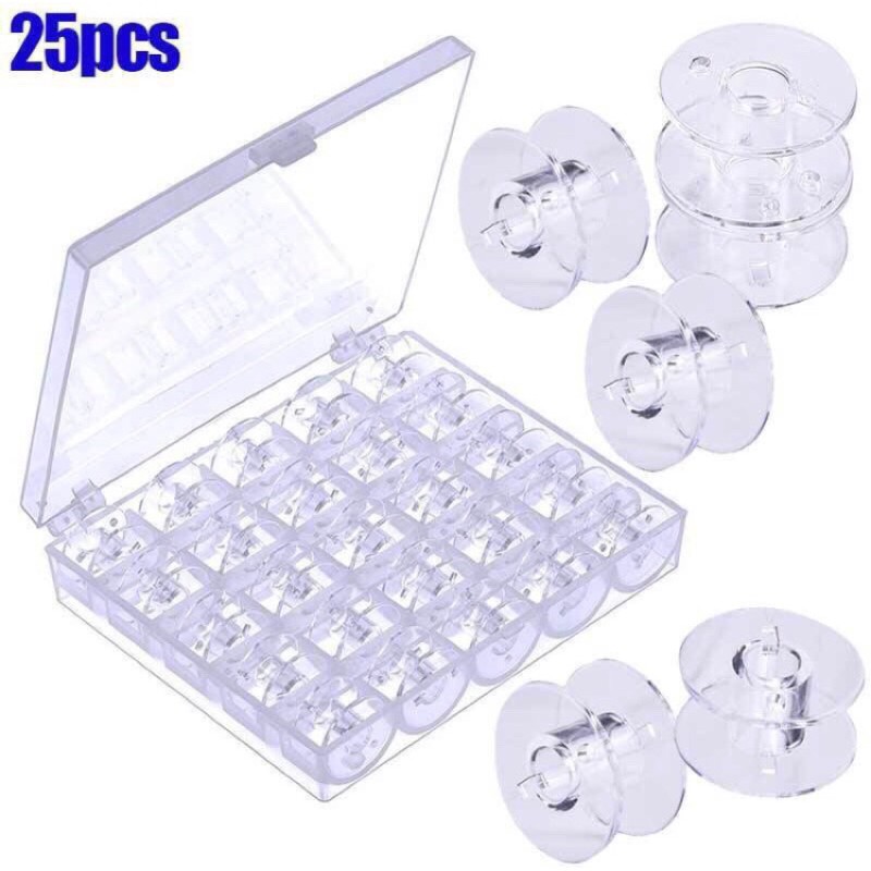 Hộp nhựa 25 ngăn đựng suốt